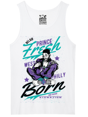 Kixnation Grape 5 White Tanktop