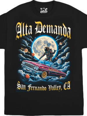 HighDemand Alta Demanda Space Impala Black T-Shirt