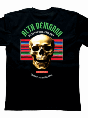 HighDemand Alta Demanda Skull Black T-Shirt
