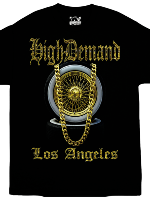 HighDemand 100 spoke Black T-Shirt