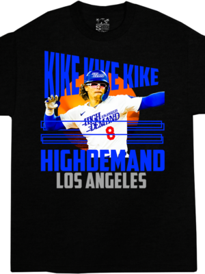 HighDemand "Kike X3" Black T-shirt