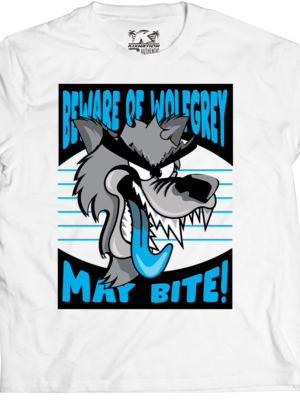 kixnation Air Jordan Retro 5 Wolf Grey custom Matching T-shirt