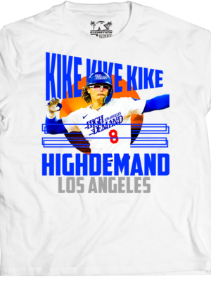 HighDemand "Kike X3" White T-shirt